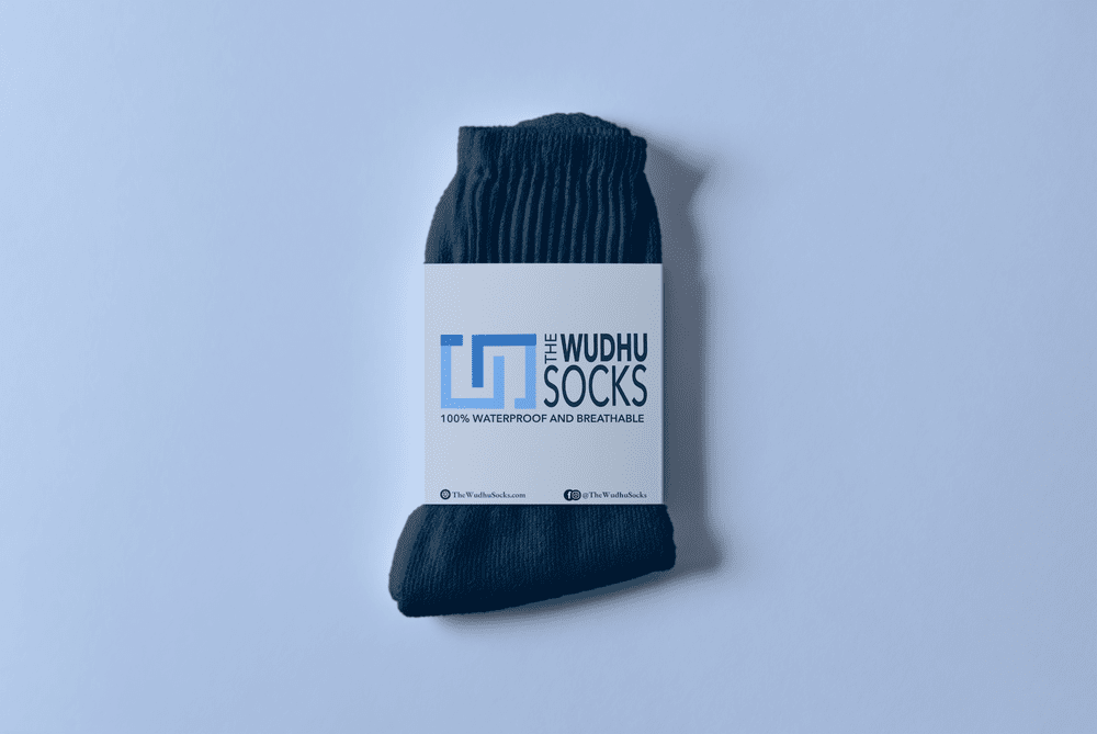 The Wudhu Socks - Navy Blue