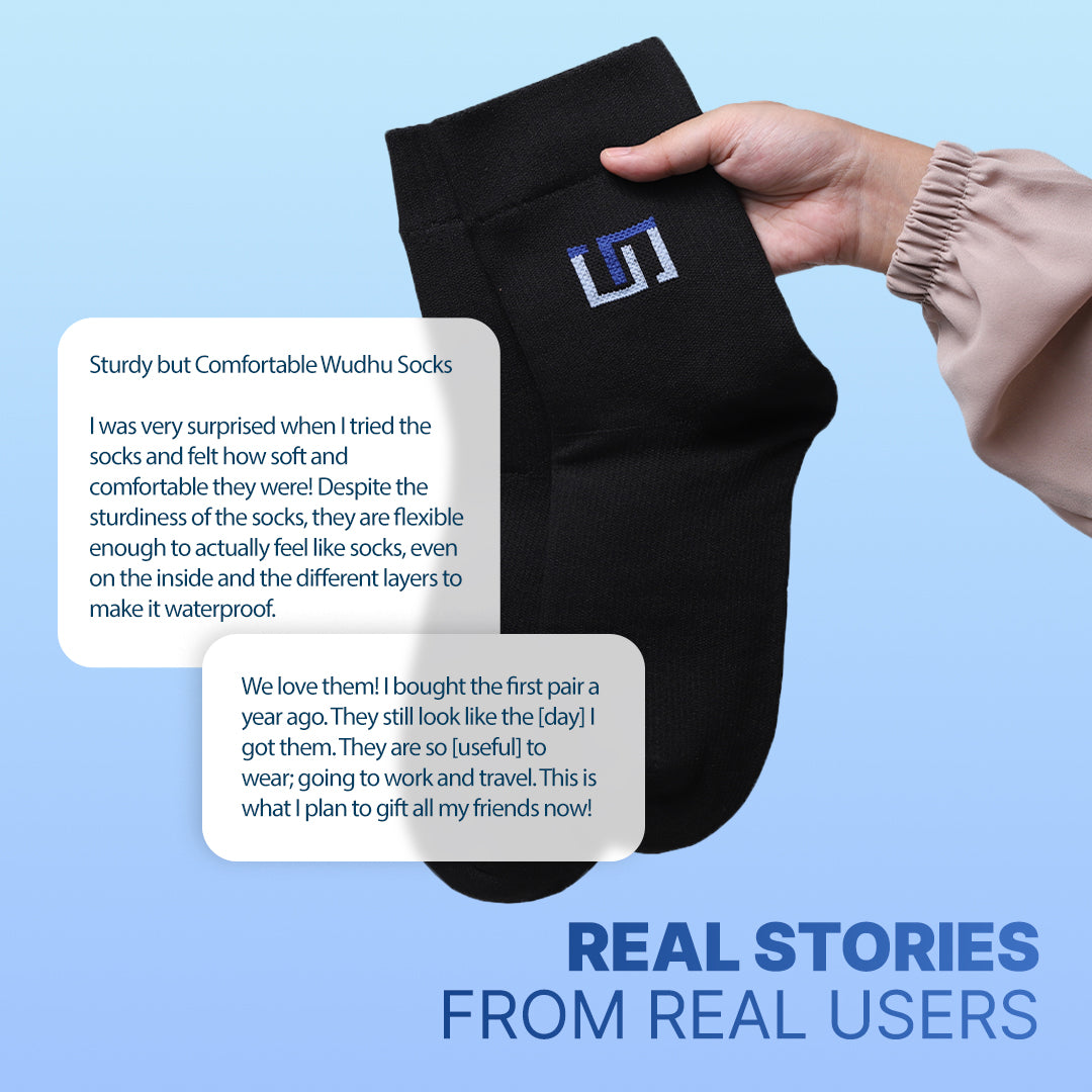 The Wudhu Socks - Pack of 3