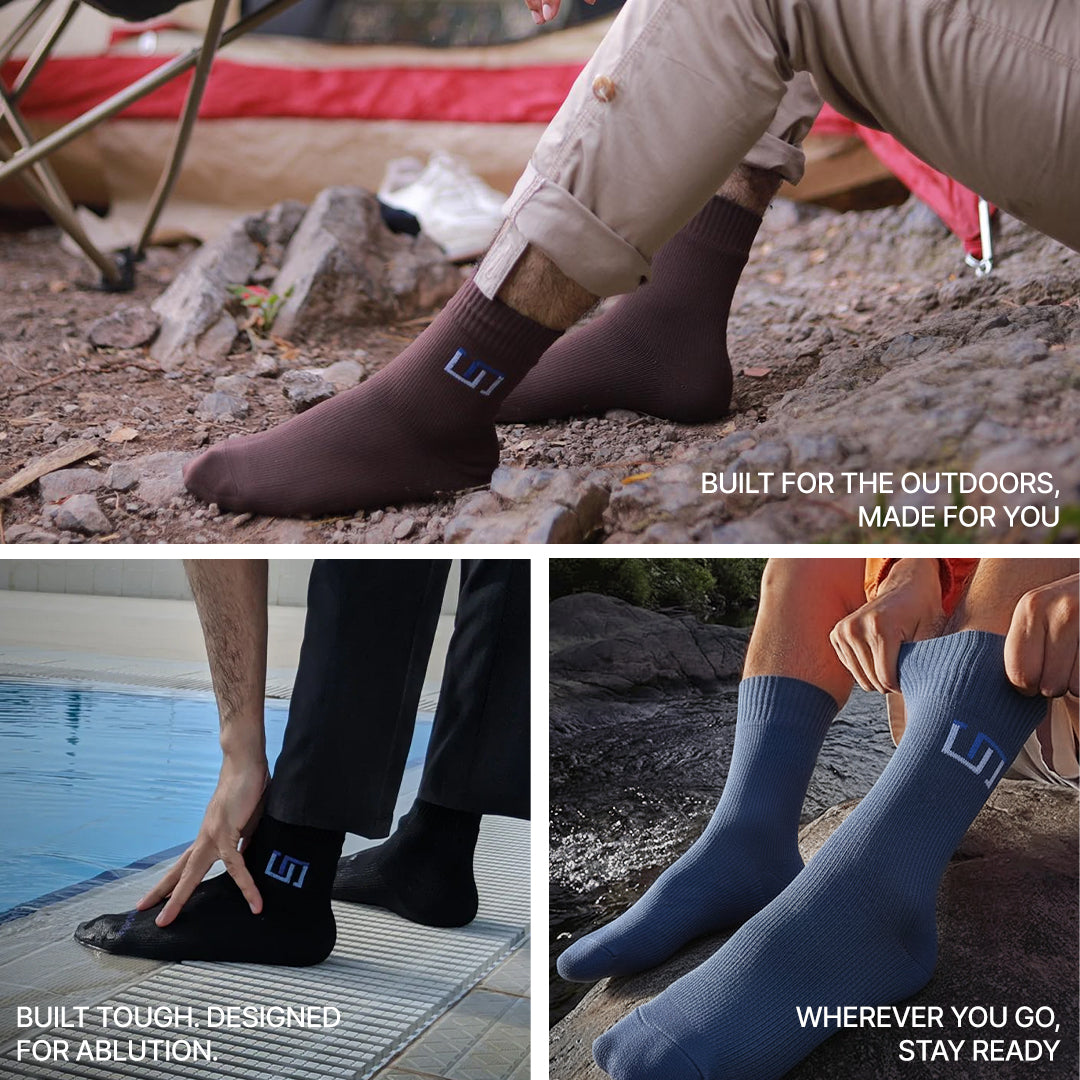 The Wudhu Socks - Pack of 3