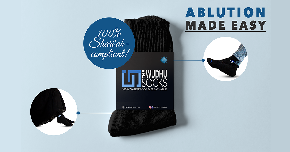The Original Waterproof & Breathable Socks for Wudhu | The Wudhu Socks