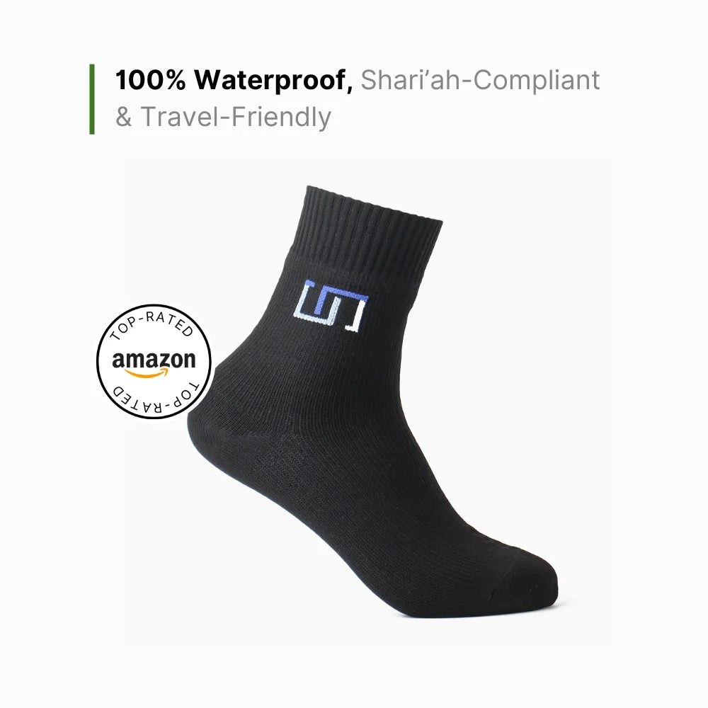 jet black sock shown as top rated on amazon